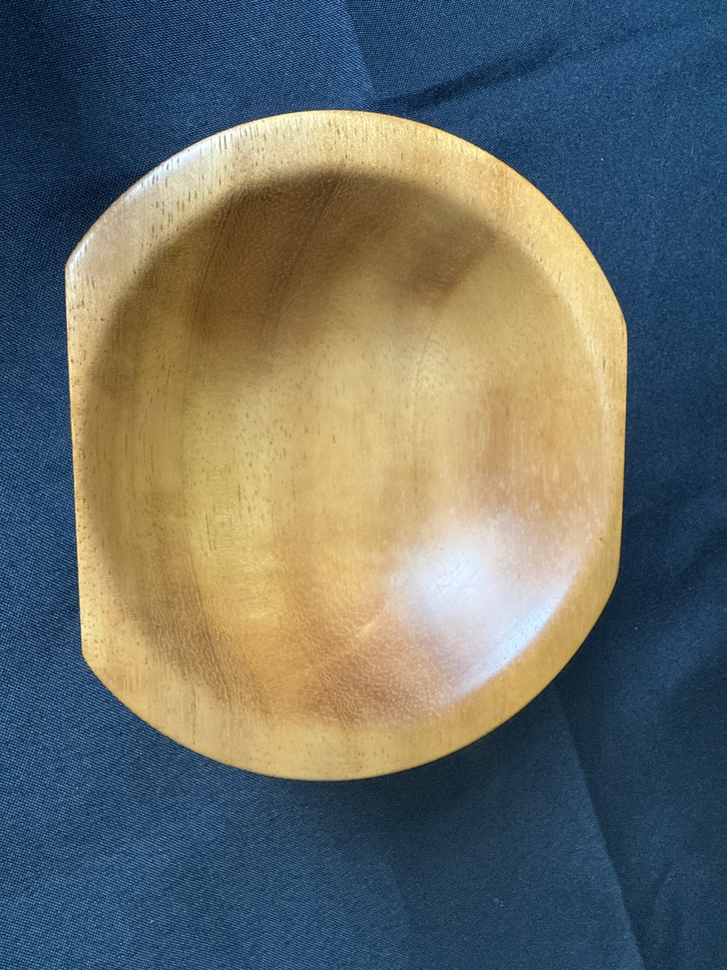 Bowl made from Iroko