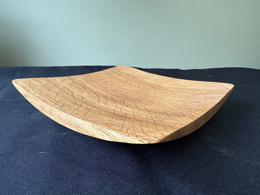 Solid oak plate