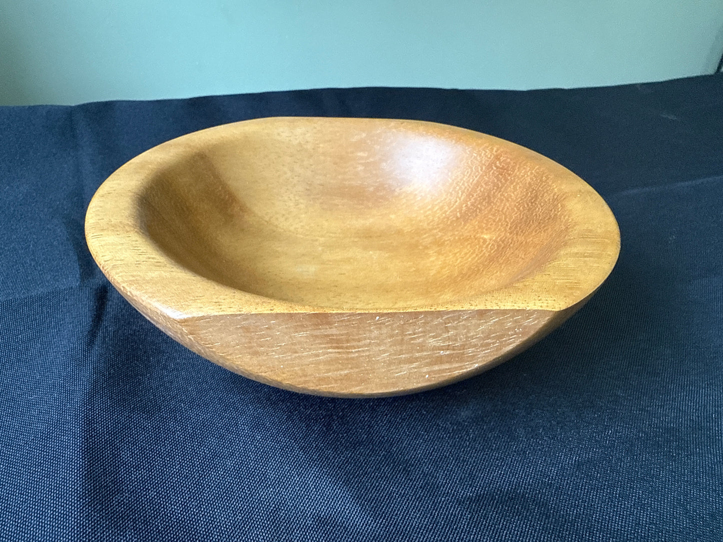 Bowl made from Iroko